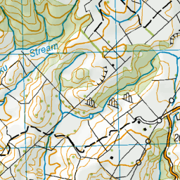 Otaku Stream, Waikato - NZ Topo Map